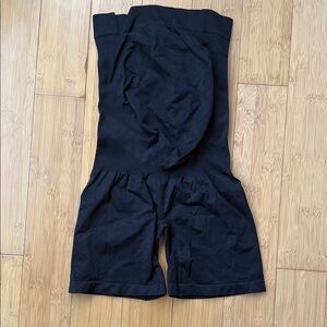 BLANQI Black Maternity Shorts w/ belly and back support Small